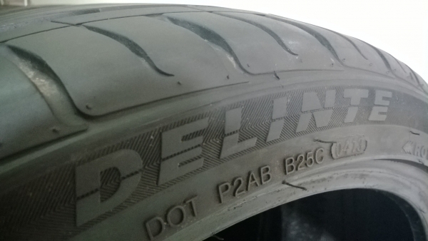 ยาง 245/35/20 ปี13 1ชุด.