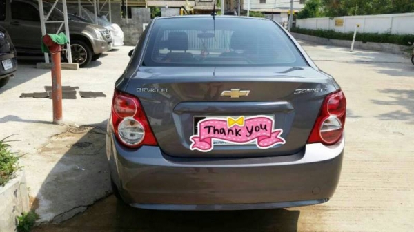 Chevrolet Sonic 4ประตู  LT  ปี13  ออโต้