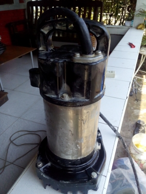 ปั๊มน้าจุ่มแช่ ไดโว่ MITSUBISHI รุ่น SUPER PUMP ขนาด 250 W. ขนาดท่อส่ง 40 มม.