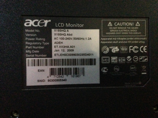 ขาย pc core2 duo e8200 +จอ 19