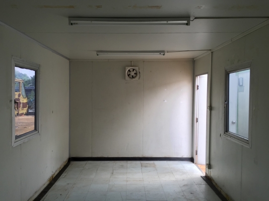 ขายตู้ออฟฟิตขนาด 3x6x2.4 พร้อมแอร์ พัดลม คัดเอ้าว์ สภาพดี พร้อมใช้งาน ราคาไม่แพง