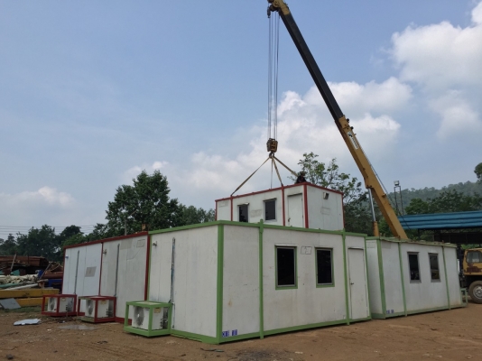 ขายตู้ออฟฟิตขนาด 3x6x2.4 พร้อมแอร์ พัดลม คัดเอ้าว์ สภาพดี พร้อมใช้งาน ราคาไม่แพง