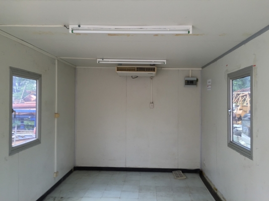 ขายตู้ออฟฟิตขนาด 3x6x2.4 พร้อมแอร์ พัดลม คัดเอ้าว์ สภาพดี พร้อมใช้งาน ราคาไม่แพง