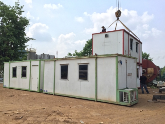 ขายตู้ออฟฟิตขนาด 3x6x2.4 พร้อมแอร์ พัดลม คัดเอ้าว์ สภาพดี พร้อมใช้งาน ราคาไม่แพง