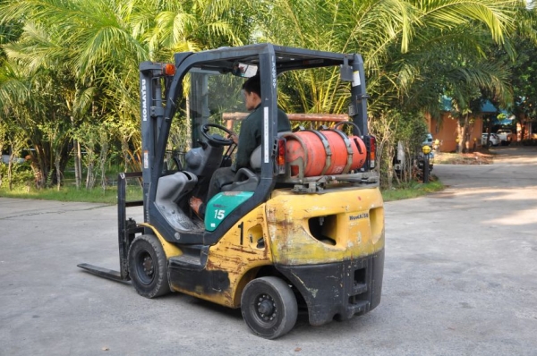 ขายFORKLIFT KOMATSU FG15-18 (1.5ตัน)สวยเดิมจากญี่ปุ่น ยังไม่เคยใช้ในไทย 139,000เท่านั้น!!