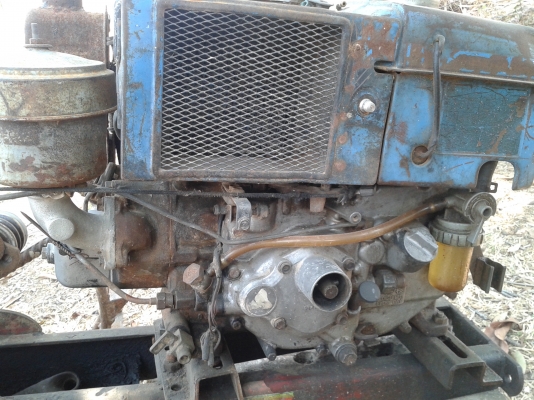 ขายรถไถนาเดินตาม มิตซูมิชิ ใช้งานได้ปกติ หางจักรเพชร