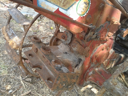 ขายรถไถนาเดินตาม มิตซูมิชิ ใช้งานได้ปกติ หางจักรเพชร