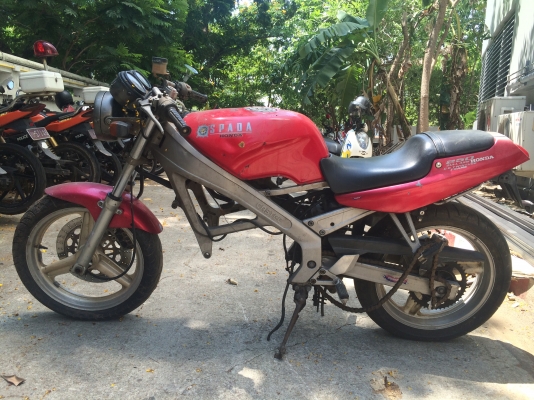 โครงเปล่าhonda spada 250
