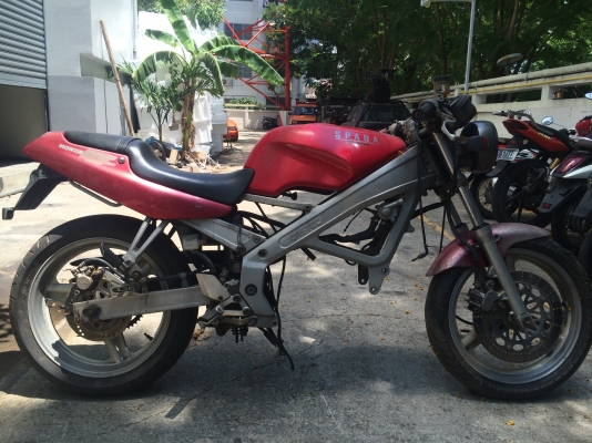 โครงเปล่าhonda spada 250
