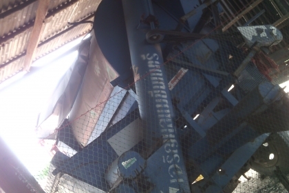 ขายเครื่องสีข้าวแปดฟุตเกษตรพัฒนาจัมโบ้เฟรมหน้า5"ท่อ10"สภาพเดิมไม่ผุพร้อมใช้งานขายถูกๆ59000บาท