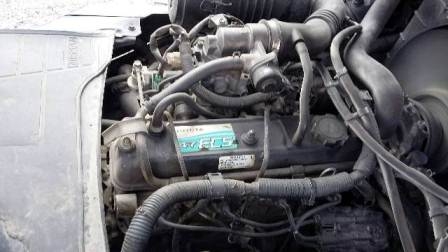 รถโฟล์คลิฟท์  1.5 ตัน  เครื่อง 5K ทำสีใหม่ ยางตันใหม่ สภาพพร้อมใช้