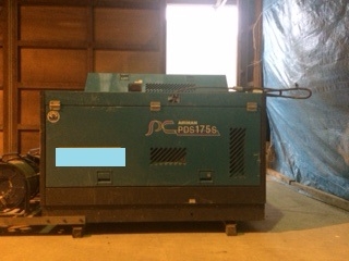 เครื่องปั๊มลม Airman PDS175S แรงลม 175cfm Screw compressor สนใจโทร. 080-6565422 (หนิง)