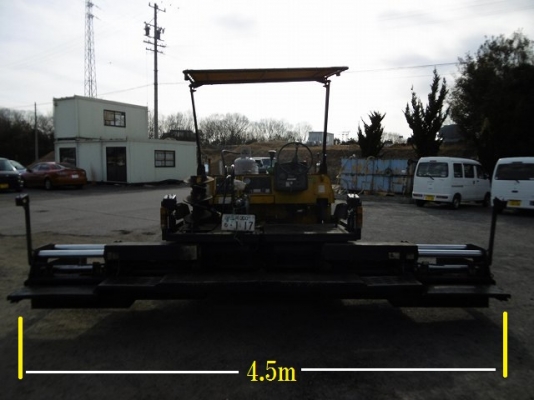 รถปูยาง Sumitomo HB2045W  ปี2002  5641ชม. กว้าง 4.5M สภาพดี ใครหาอยู่ติดต่อมาได้เลยครับ