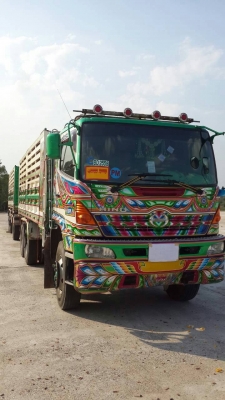 ขาย HINO 344 พ่วงแม่ ลูกกระบะเหล็กดั๊ม รถปี 54