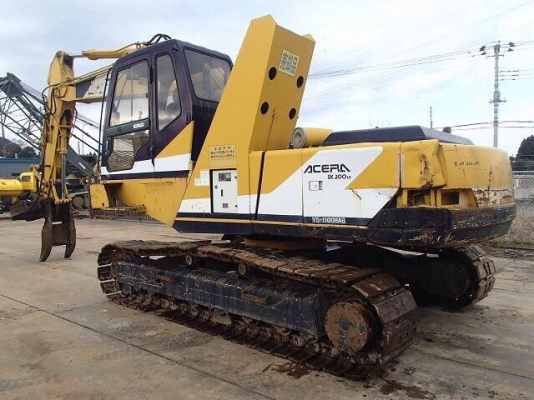ขายรถแบคโฮ KOBELCO SK200 (MARK 3) หัวแม่เหล็ก พร้อมตู้ไฟ รถนอกนำเข้าเองจากญี่ปุ่น สภาพสวยพร้อมใช้งาน มีVDOครับ
