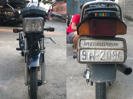 Yamaha RXZ 2536 135 cc 6 Speed มือเดียว ภาษี2559 เล่มพร้อมโอน เลขเครื่องเลขโครงตรงเล่มเดิมๆ