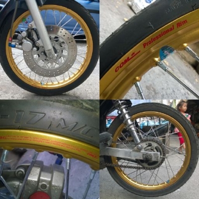 Yamaha RXZ 2536 135 cc 6 Speed มือเดียว ภาษี2559 เล่มพร้อมโอน เลขเครื่องเลขโครงตรงเล่มเดิมๆ