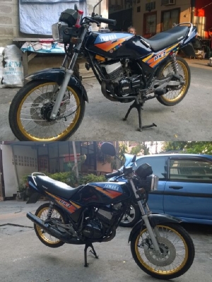 Yamaha RXZ 2536 135 cc 6 Speed มือเดียว ภาษี2559 เล่มพร้อมโอน เลขเครื่องเลขโครงตรงเล่มเดิมๆ