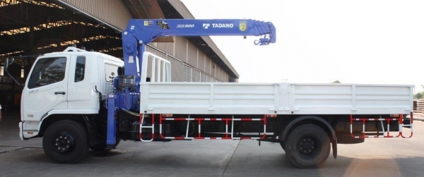 ขาย FUSO ุ6ล้อ 240 แรงม้า ติดเครน ( มือ 1)