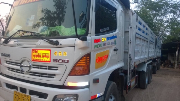 22ล้อแม่-ลูกดั้ม 344แรง Hino. FM1ANLD-12xxxรถปี2553...มี3ชุดเลือกได้ สภาพเดีๆพร้อมใช้