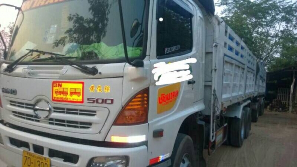 22ล้อแม่-ลูกดั้ม 344แรง Hino. FM1ANLD-12xxxรถปี2553...มี3ชุดเลือกได้ สภาพเดีๆพร้อมใช้