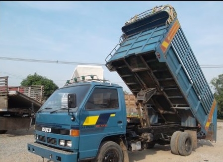 รถบรรทุก 6 ล้อ ISUZU NPR 115 แรง รถห้าง ดั้มเกษตร รถสภาพเดิมๆ สวย พร้อมใช้งาน