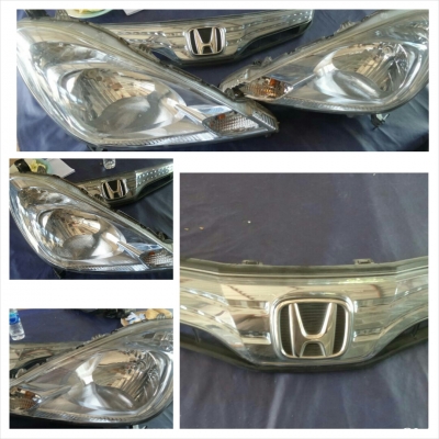 ไฟหน้า กระจัง Jazz Hybrid ของแท้มือสอง ราคาต่อชิ้น