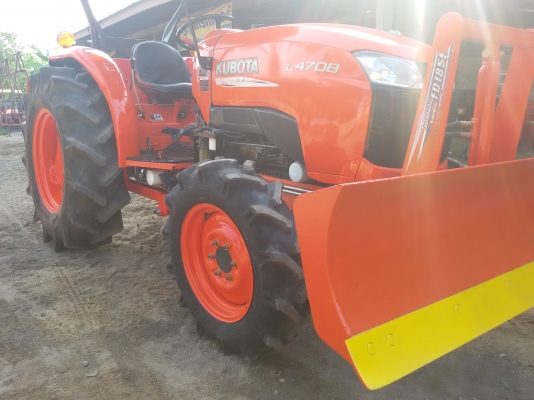 ปัญญาแทรคเตอร์..จัดมาให้ครับ ด่วน!!!คูโบต้า L4708 ใบมีดคานล่าง ยางใหม่ 4 เส้น (อ.คลองขลุง จ.กำแพงเพชร)