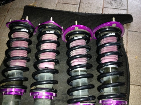 โช๊คปรับเกลียว HKS HIPERMAX ใส่ ALTEZZA LEXUS IS200เก่าญี่ปุนสภาพสวย