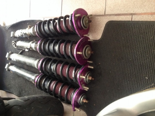 โช๊คปรับเกลียว HKS HIPERMAX ใส่ ALTEZZA LEXUS IS200เก่าญี่ปุนสภาพสวย