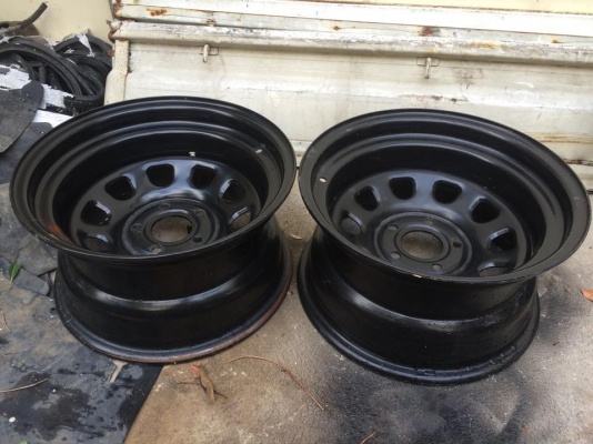 ขายล้อกะทะ. 5/114 ขอบ15x8. Et0 1คู่