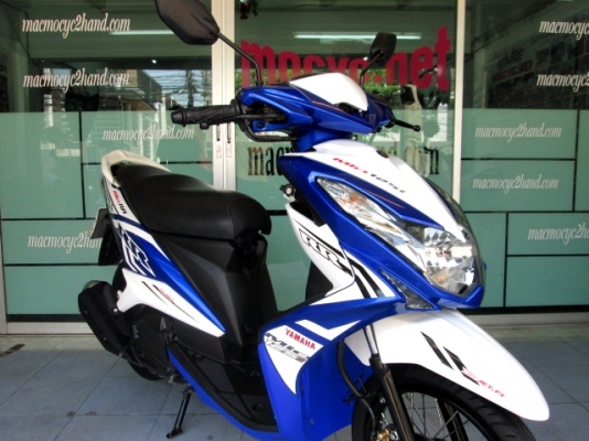 MIO 125 i RR สีน้ำเงิน รุ่นใหม่ ลายใหม่ล่าสุด รถเดือน พฤษภาคม ปี 57 ไมล์ 5 พันโล แถม 2 รายการ 28900