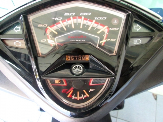 MIO 125 i RR สีน้ำเงิน รุ่นใหม่ ลายใหม่ล่าสุด รถเดือน พฤษภาคม ปี 57 ไมล์ 5 พันโล แถม 2 รายการ 28900