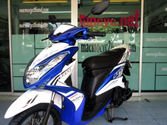 MIO 125 i RR สีน้ำเงิน รุ่นใหม่ ลายใหม่ล่าสุด รถเดือน พฤษภาคม ปี 57 ไมล์ 5 พันโล แถม 2 รายการ 28900