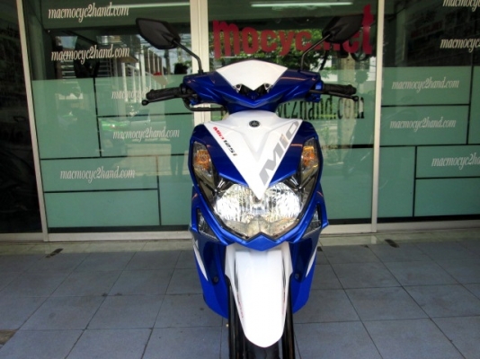 MIO 125 i RR สีน้ำเงิน รุ่นใหม่ ลายใหม่ล่าสุด รถเดือน พฤษภาคม ปี 57 ไมล์ 5 พันโล แถม 2 รายการ 28900