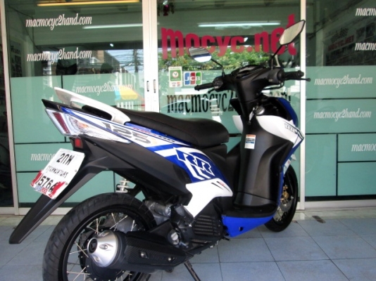 MIO 125 i RR สีน้ำเงิน รุ่นใหม่ ลายใหม่ล่าสุด รถเดือน พฤษภาคม ปี 57 ไมล์ 5 พันโล แถม 2 รายการ 28900