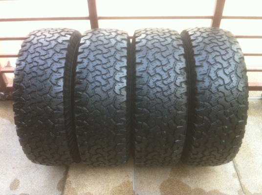 ยาง BF goodrich 31 10.5 R15 ปี10 ดอกหนาๆติดหนวด