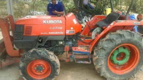 คูโบต้า 34 แรง Kubota l3408  อุปกรณ์สองชิ้น ดันหน้ากับหาง5กับสภาพที่พร้อมใช้งานสุดๆ โทร 094 291 6449 หนึ่งรับสายจ้า