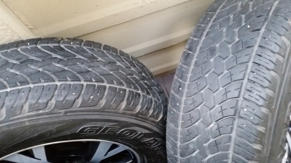 ขายล้อ TRD ขอบ17 พร้อมยาง  265/65R17