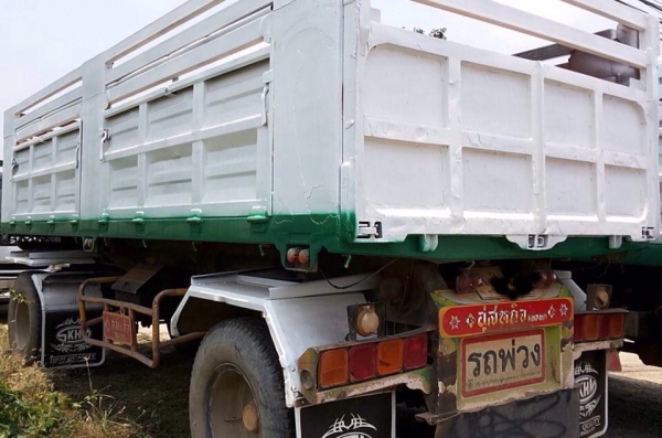 ขายด่วน ลูกพ่วง 2 คานดั๊มพ์ของอู่สหกิจ สภาพดีพร้อมบรรทุกหนักได้เลยครับ ช่วงล่างคัชซีสวยไม่มีบิดไม่มีบวม ซีลกระบอกดั๊มพ์ไม่มีแตกเยิ้ม ยางสภาพดี 8 เส้นประมาณ 65\% พร้อมใช้งาน เอกสารทะเบียนครบพร้อมไม่มีขาด ราคาต่อรองได้ครับ ขายด่วน ลูกพ่วง 2 คานดั๊มพ์ของอู่สหกิจ สภาพดีพร้อมบรรทุกหนักได้เลยครับ ช่วงล่างคัชซีสวยไม่มีบิดไม่มีบวม ซีลกระบอกดั๊มพ์ไม่มีแตกเยิ้ม ยางสภาพดี 8 เส้นประมาณ 65\% พร้อมใช้งาน เอกสารทะเบียนครบพร้อมไม่มีขาด ราคาต่อรองได้ครับ