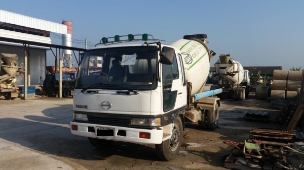 ขายดาวน์_รถโม่ปูน_Hino_โม่ 4คิว_180แรงม้า_ทะเบียนพร้อมโอน