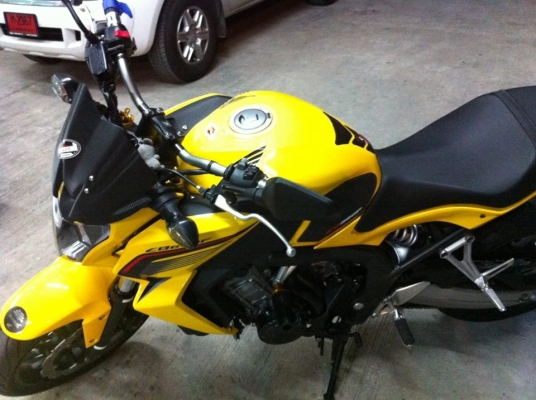 ขาย HONDA CB650F ABS รถปี2014 สีเหลือง