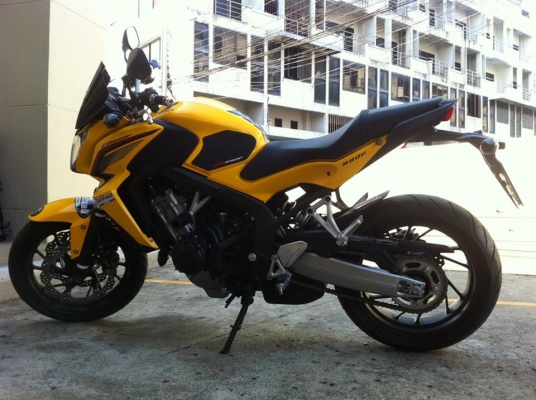 ขาย HONDA CB650F ABS รถปี2014 สีเหลือง
