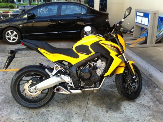 ขาย HONDA CB650F ABS รถปี2014 สีเหลือง