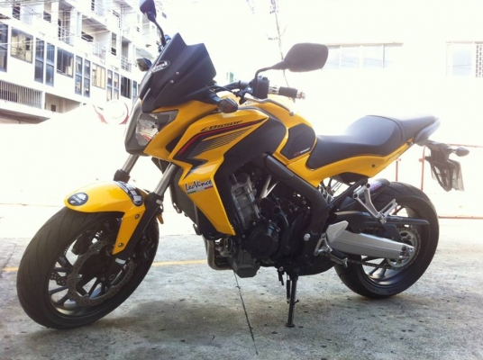 ขาย HONDA CB650F ABS รถปี2014 สีเหลือง