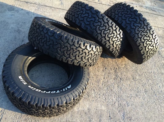 BF Goodrich All-terrain ขนาด 265 75 r16 ปี13 ดอก1เซนต์สวยๆ BF Goodrich All-terrain ขนาด 265 75 r16 ปี13 ดอก1เซนต์สวยๆ