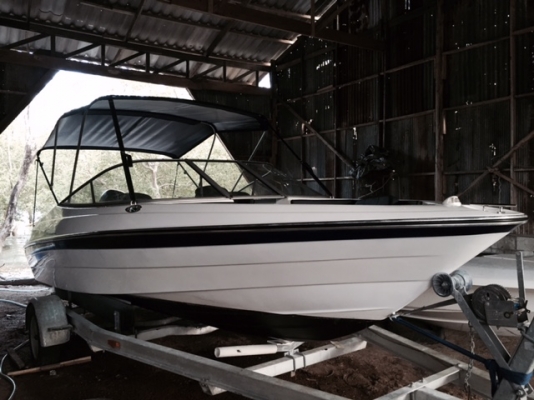 ขายเรือBayLiner 20.5ฟุต เครื่องSuzuki90แรง 4จังหวะ