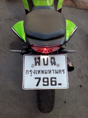 ขาย Kawasaki Ninja 250 ปี 54 สภาพสวย เครื่องดี รถใช้น้อย ปลายท่อมีของเดิมให้ ภาษีเต็ม+เล่มพร้อมโอน