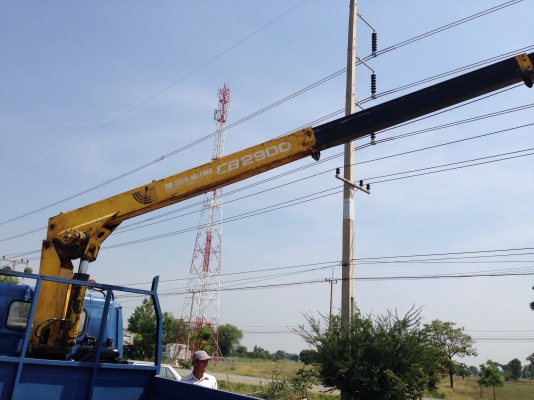 หกล้อ KS 110แรงม้าติดเครน SHINMEIWA 2.9 ตัน เดิมๆ