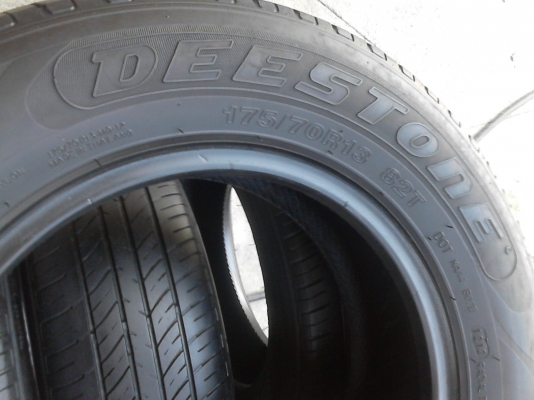 175/70R13 DEESTONE NAKARA ปี 2012 ชุด 4 เส้น tel.081-427-3941